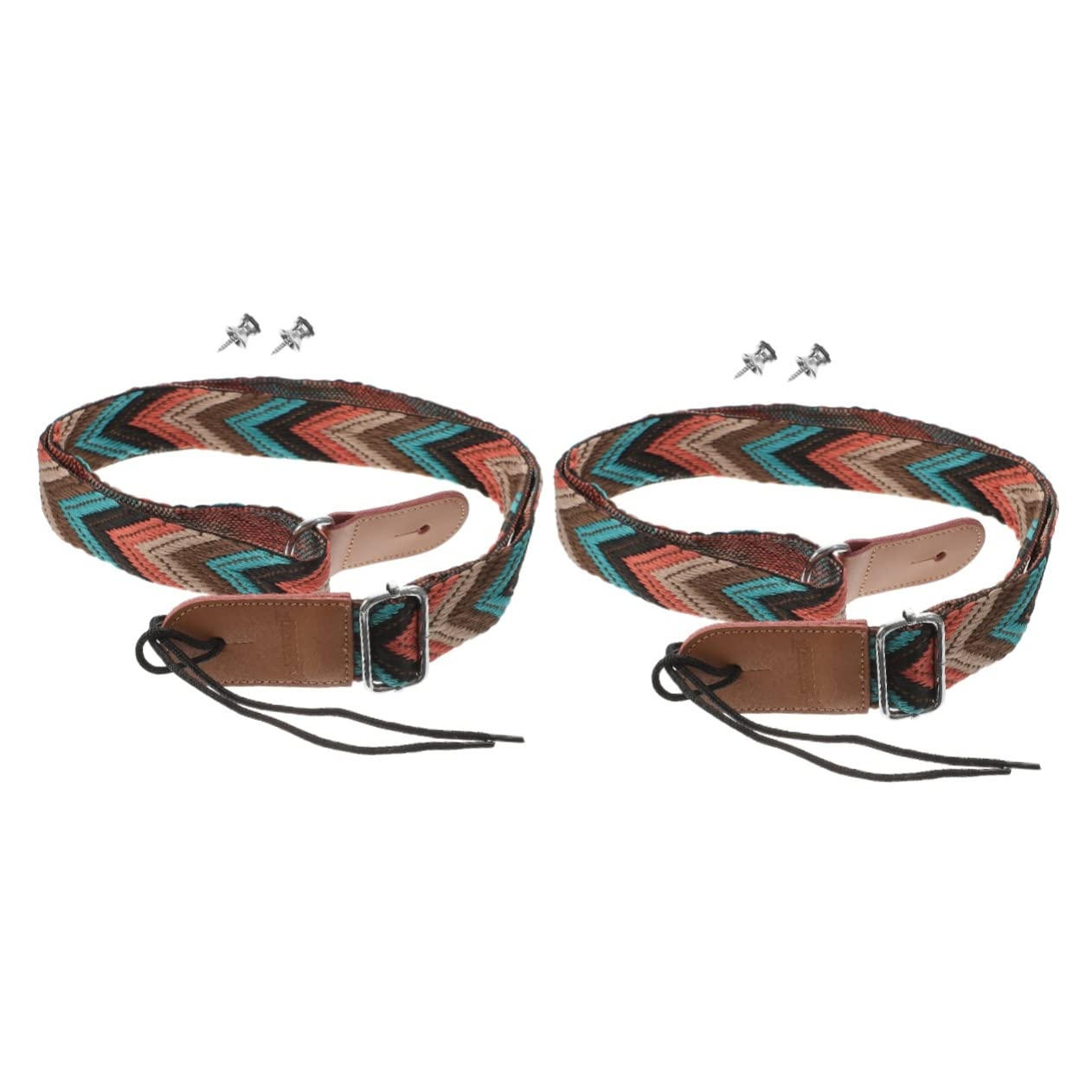 TOYANDONA 2 Uds Cinturón De Piano Para Ukelele Pieza De Repuesto De Guitarra Cinturón De Guitarra De Nailon Correa De Guitarra Ancha Correa De Guitarra Folk Guitarra Para Niños