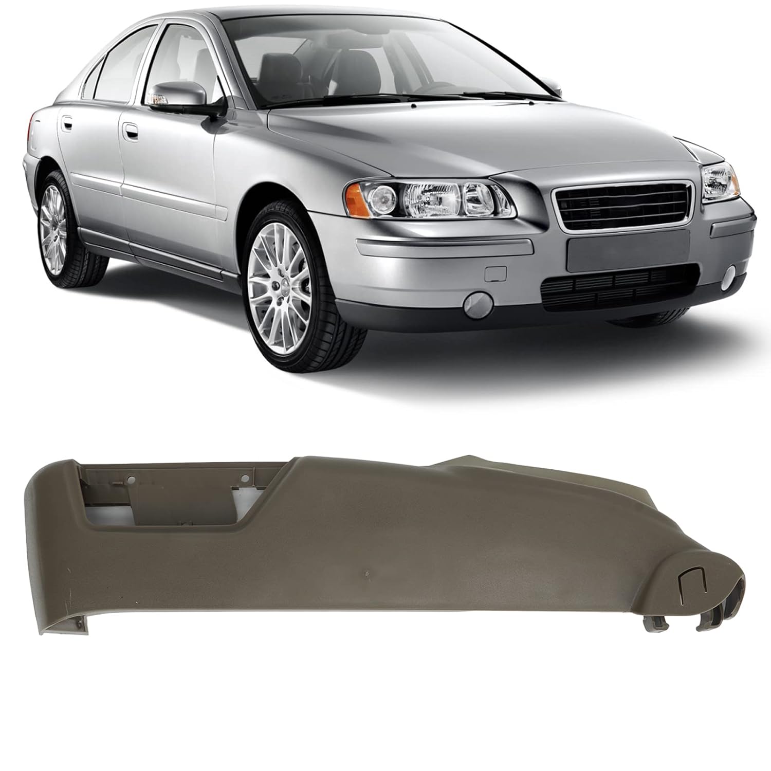 Seat Panel Trim Cover Front Left Power Seat Side Switch Panel Trim Cover 39802020 for S60 S80 V70 XC70 XC90