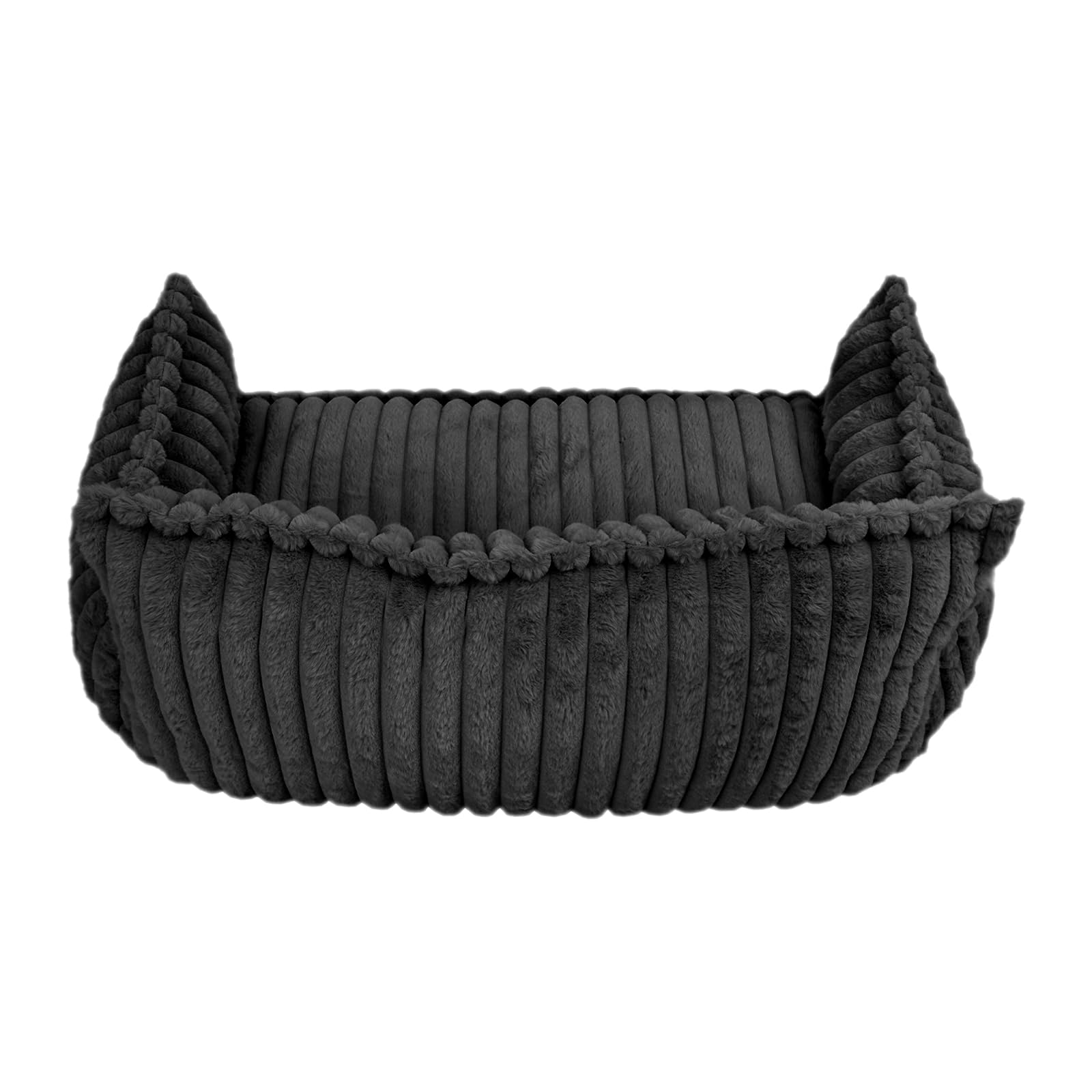 Cama ortopédica para gatos, 100 x 67 x 40 cm, con cojín para mascotas | Cama para gatos para interiores, sofá para gatos, sofá para casas, salón, dormitorio y balcones