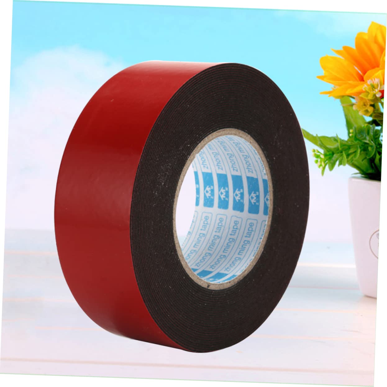 GLEAVI Double Side Adhesive Tape Adhesive Tape for Car Double Side Tape Double Sided Red