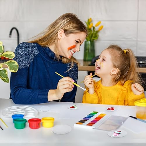 Miniatura 5 de 30 espacios en blanco redondos acrílicos, discos acrílicos para manualidades (2 pulgadas)