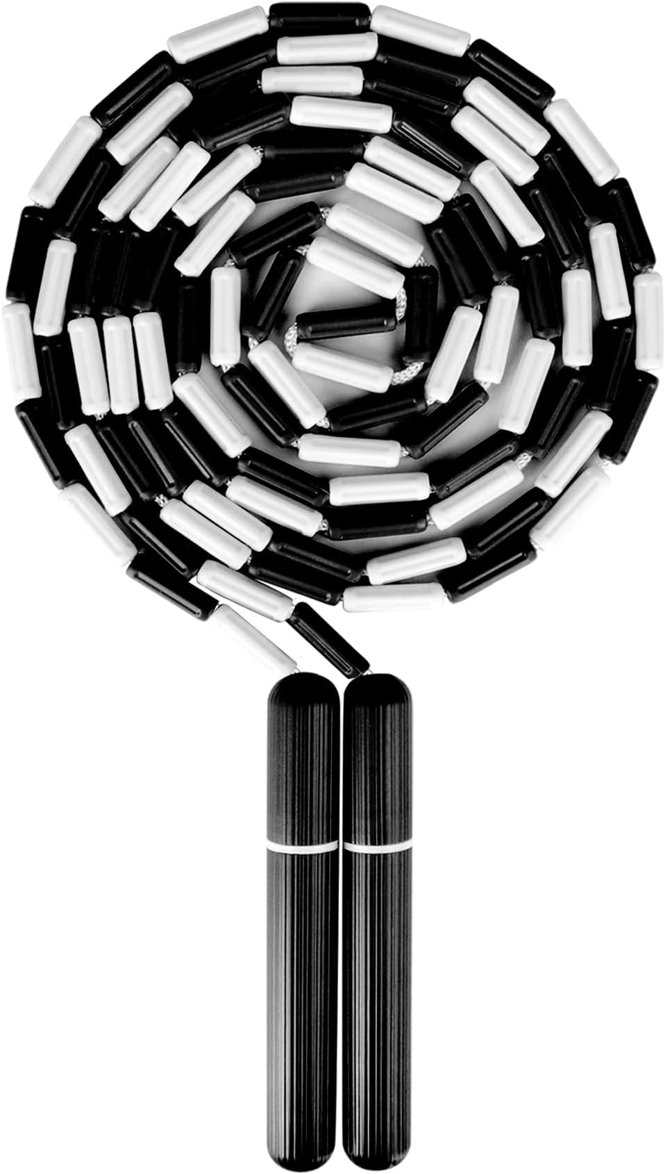 Jump Rope Segmented Soft Beaded Skipping Rope Adjustable Tangle Free Jumping Rope for Kids Men Women Exercise, Weight Loss, Keeping Fit and Training 9.2 Feet