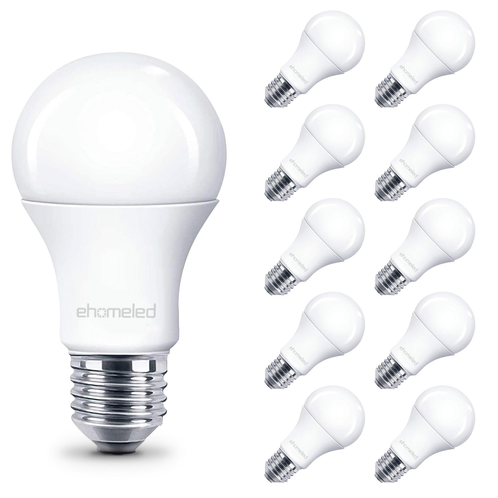 E27 LED Warmweiss, 3.4W ersetzt 40W Glühlampe, 3000K Warmwei
