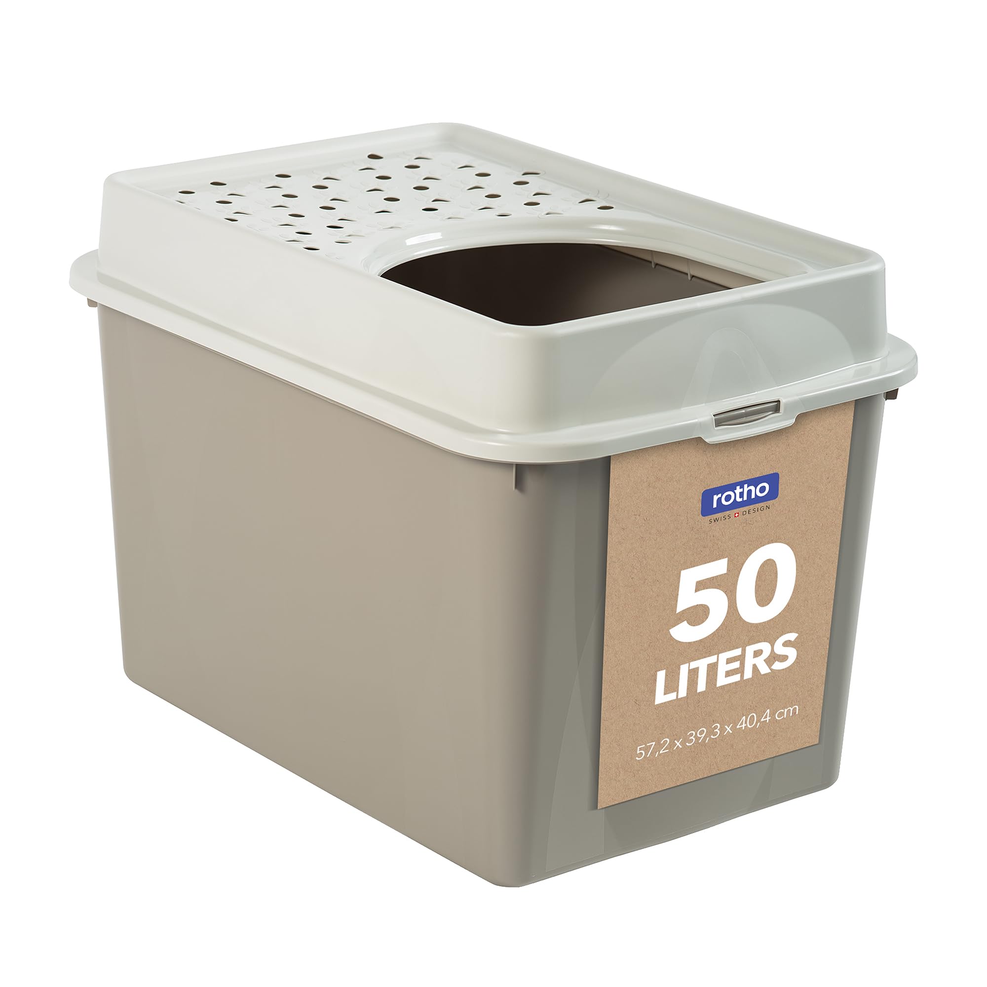 Arenero para Gatos Rotho My Pet Berty 57 x 40 x 33 cm