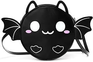Xmas Bat Crossbody Bag: Spooky Cute Gift for Her