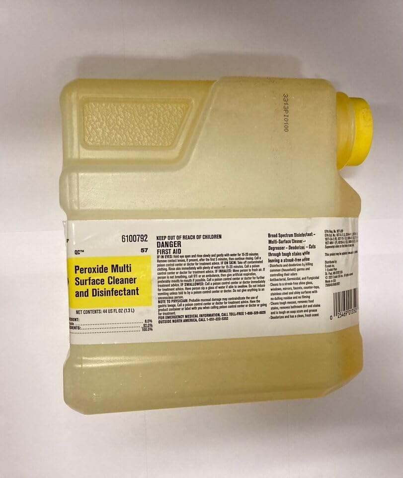 EcolabPeroxide Multi Surface Cleaner and disinfectant 2 gallons of 1.3 liters