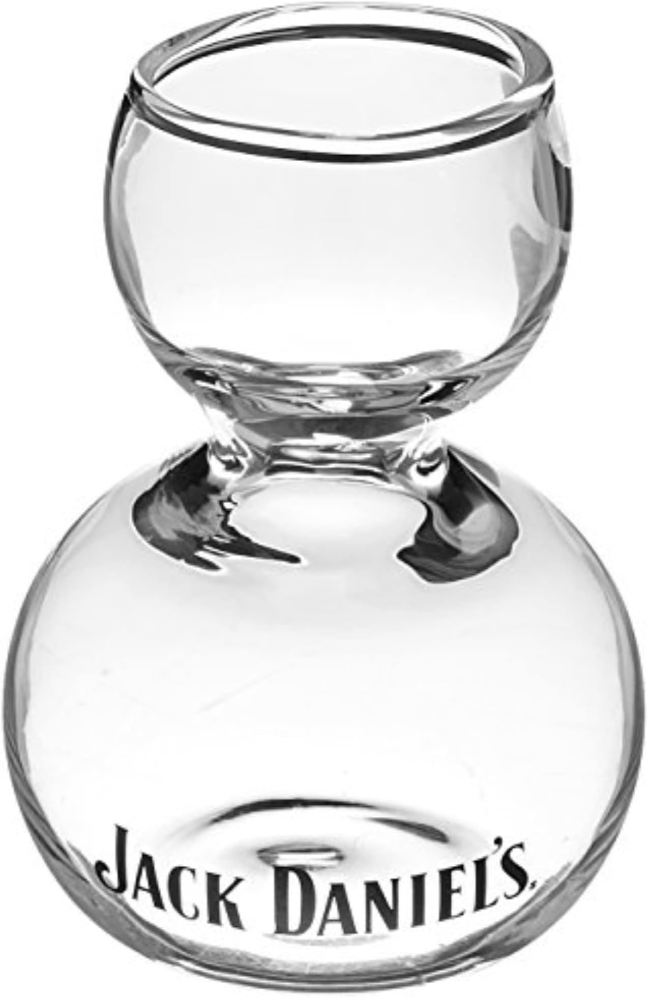 Jack Daniel's Double Bubble Chaser Jigger Shot Glass - 6 Oz by Jack Daniel's