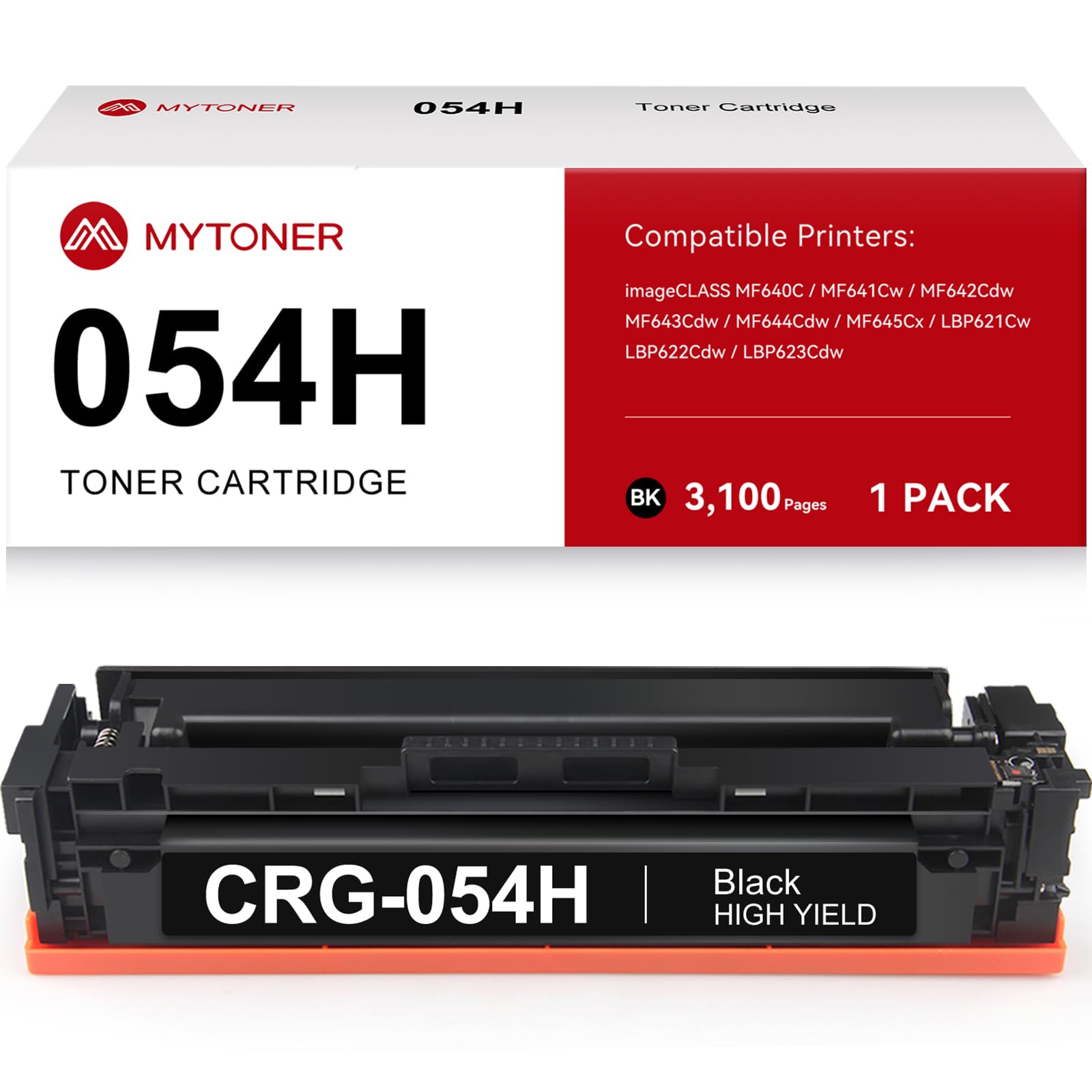 MYTONER 054H Toner Cartridge Compatible Replacement for Canon 054H