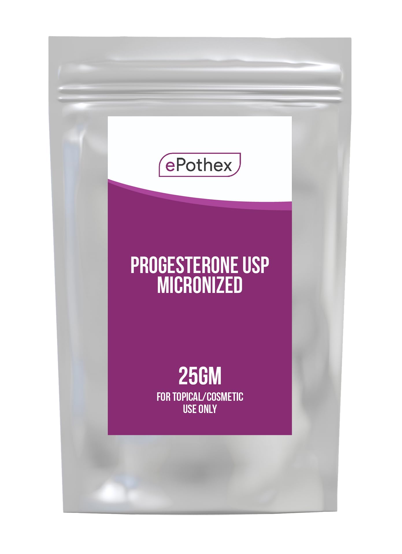 Progesterone Powder USP, Bioidentical Micronized Powder, Topical and Cosmetic, 25 Grams (25 Gram)