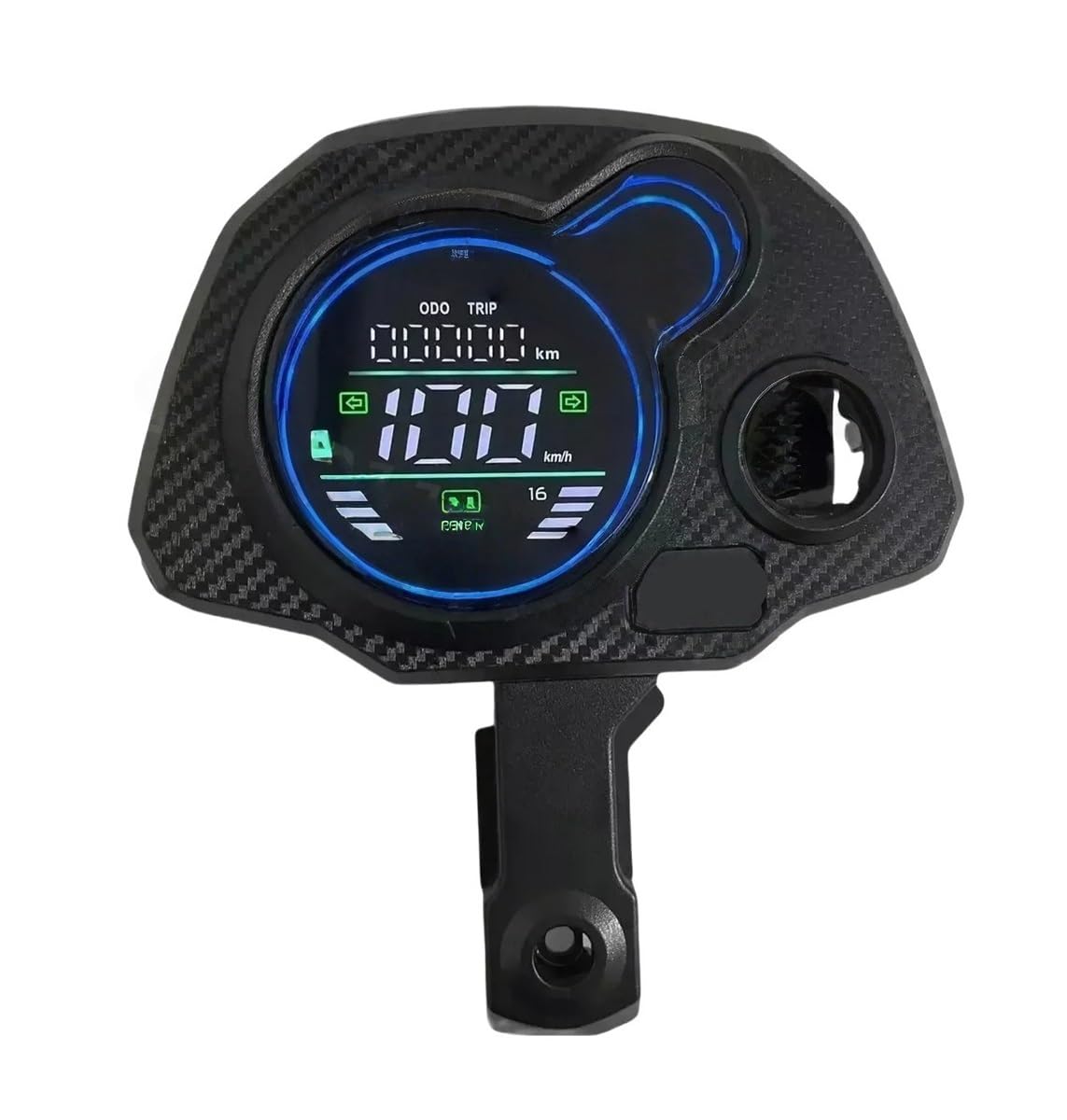 Contachilometri universale Tachimetro digitale per motocicletta per Italika Bit150, pannello, contachilometri, tachimetro, indicatore di livello