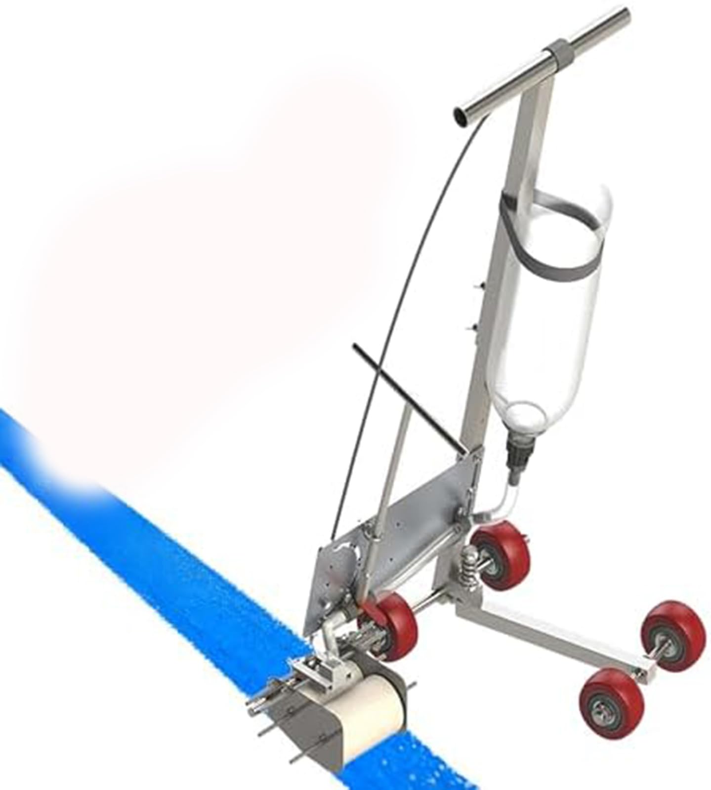 asdchZen Manual Push Line Marking Machine For Running Tracks, Parking Lots, And Lawns