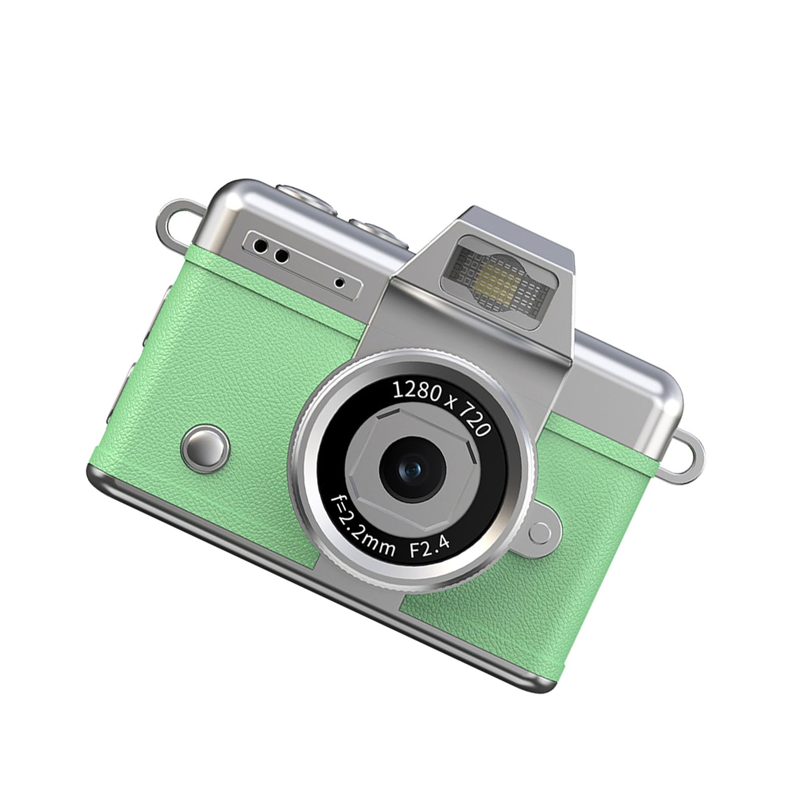 Mini Keychain Digital Camera, Y2K Pocket-Size Mini Camera, 2MP 1080P Small Camera with 8GB Card, Video Recorder with Long Battery Life for Travel, Party and Vlog-image-33