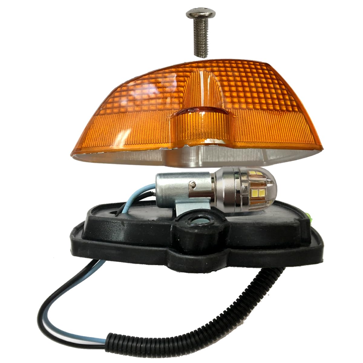 Amazon.com: NIUPARTS Roof Top Marker Light Amber with LED Bulb
