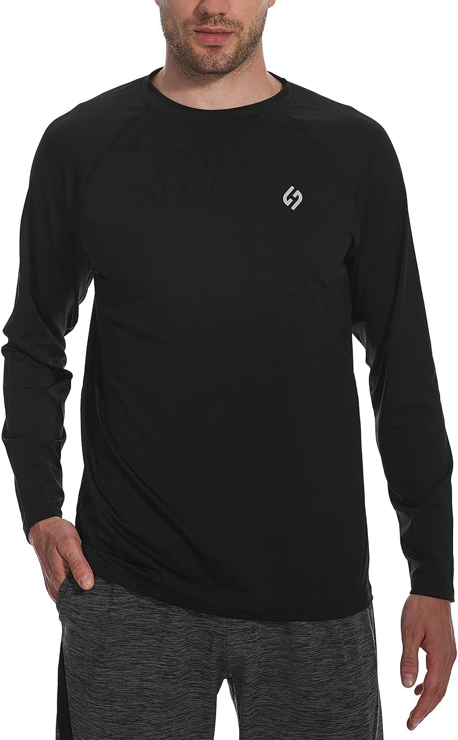 HODOSPORTS Men's UPF 50+ Sun Protection Shirts Long Sleeve Rash Guard Fishing Shirts for Men SPF UV Quick Dry Lightweight - Image 2