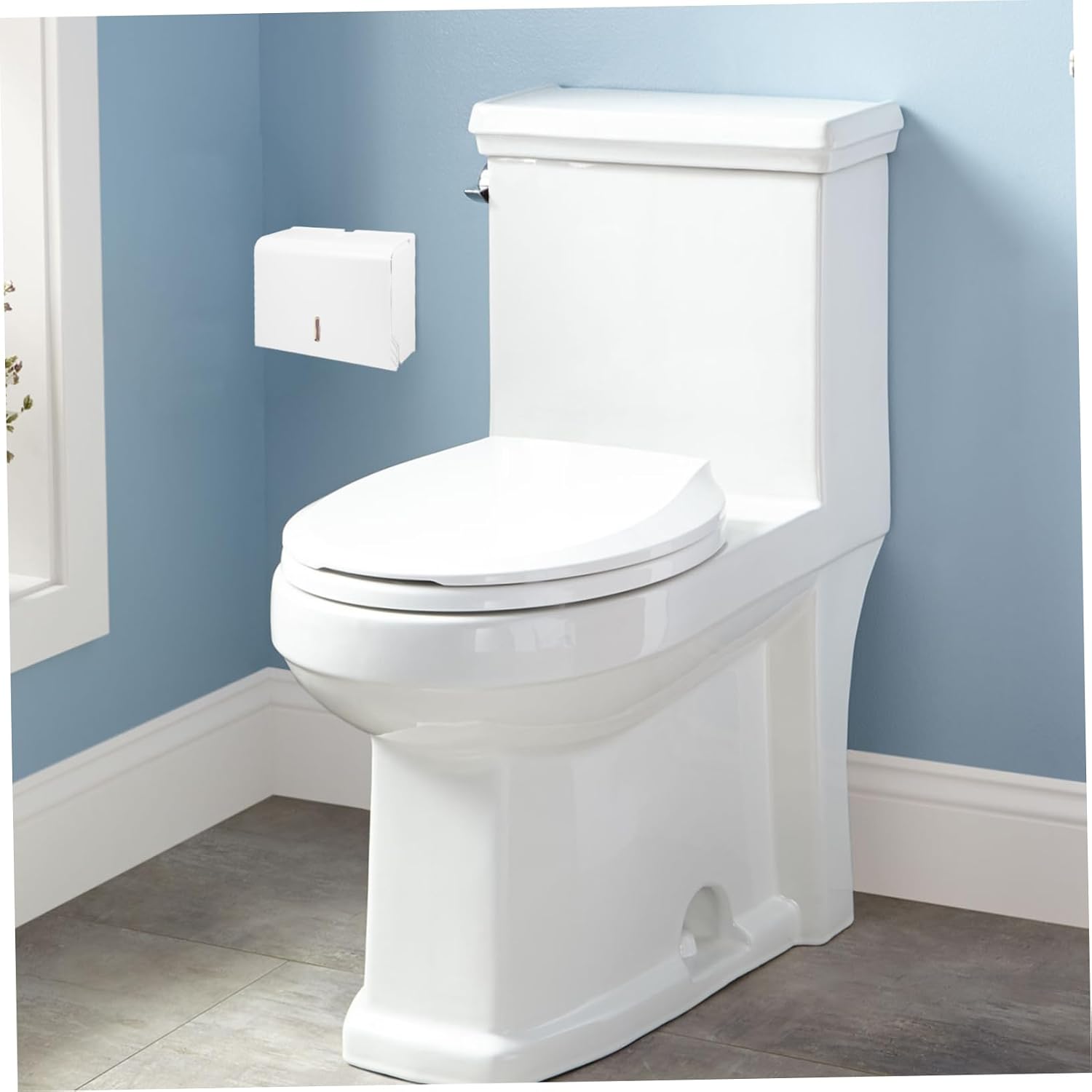 Toilet Paper Holder Wall Mount Paper Towel Box Bathroom Tissue Dispenser