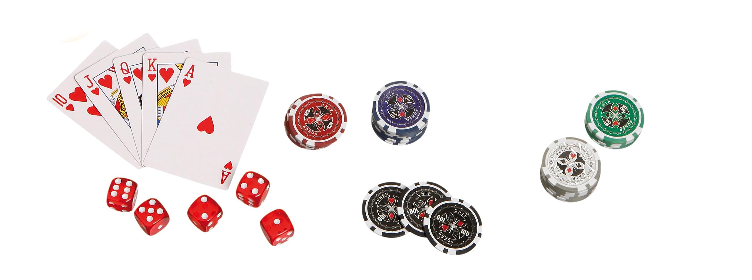 Philos 3757 - Pokerkoffer, Aluminiumkoffer, 300 Casino-Pokerchips (11,5g)