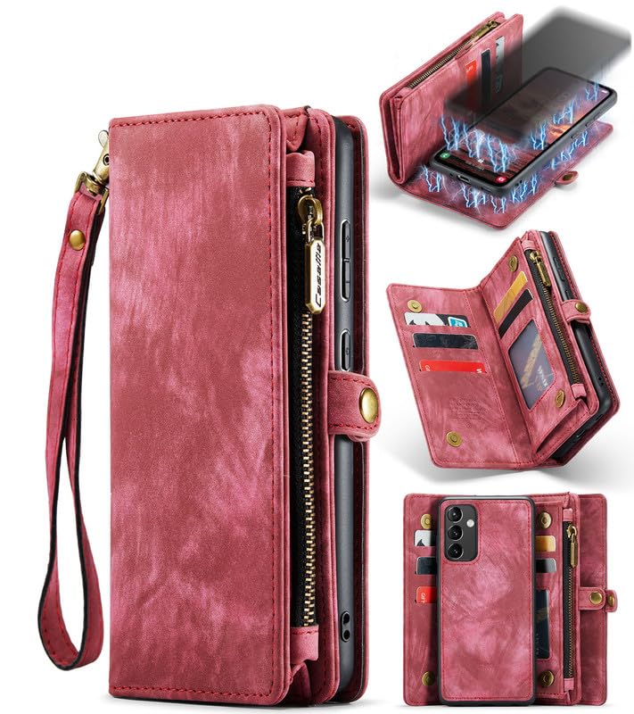für Samsung Galaxy S10+ Plus Abnehmbare Wallet Case Schutzhülle