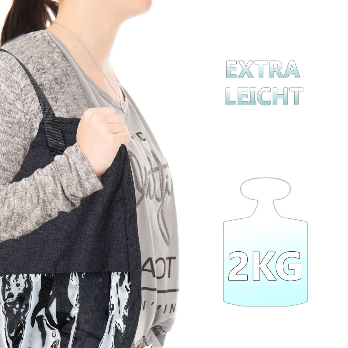 Tischsitz Baby Stuhlsitz mit Transporttasche für Tischplatten von 2 bis 8,5 cm