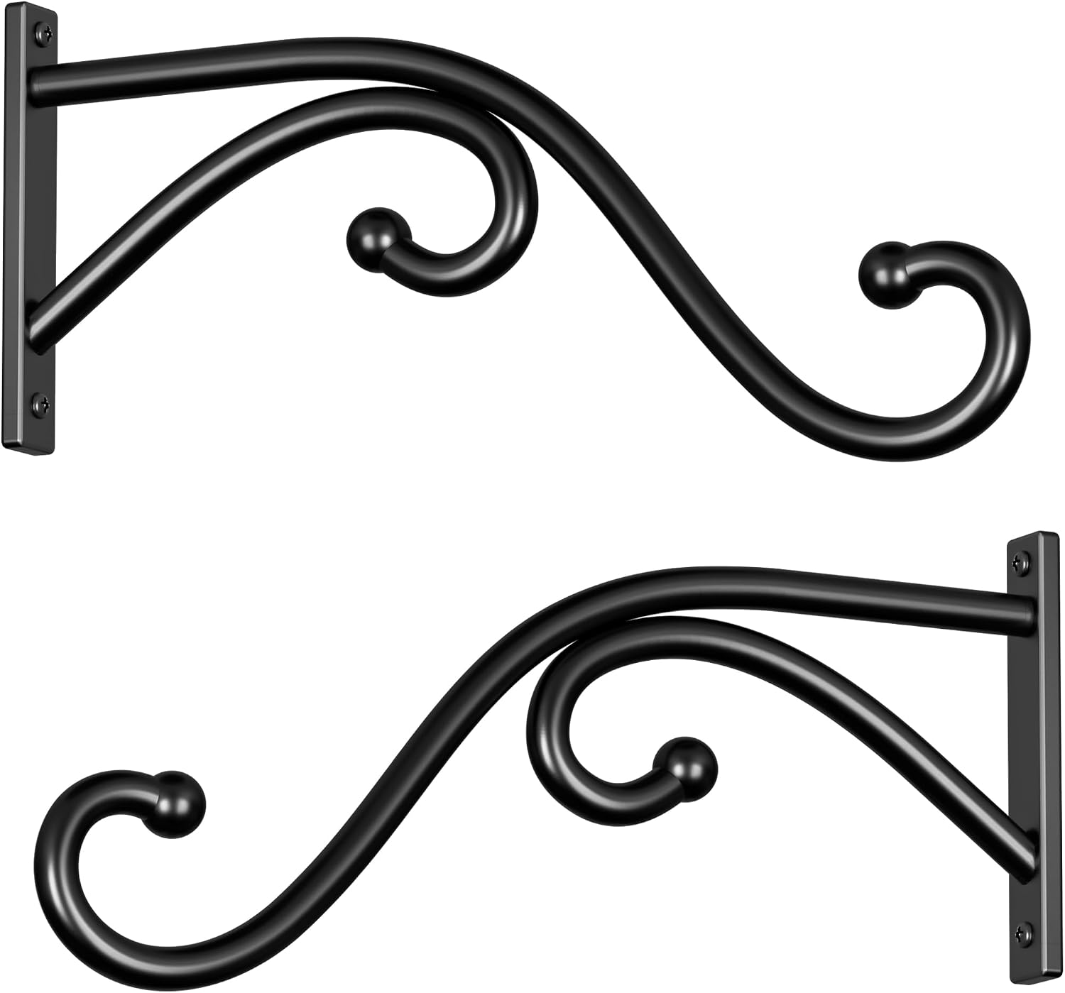 Plant Hook Hanging Plant Brackets - 2 Pack 10 Inch Plant Hanger.