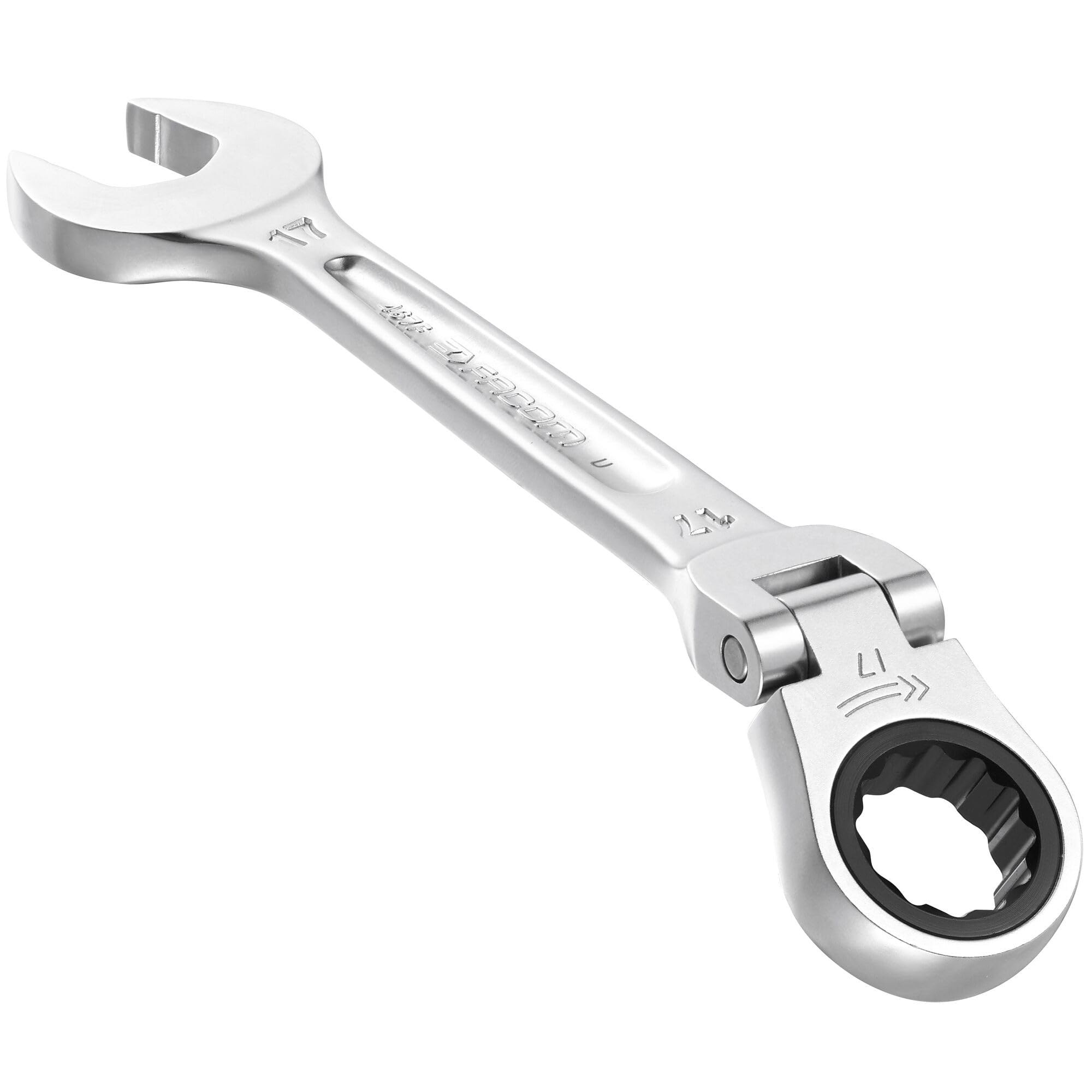 FACOM 467BF.10 Clé Mixte à Cliquet articulées métrique, Argent, 10 mm