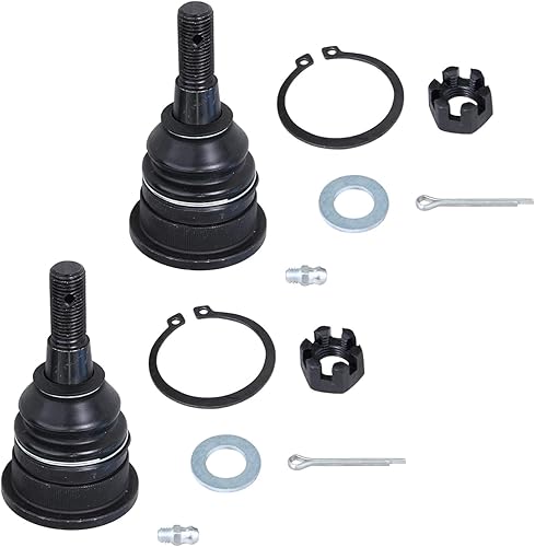 Miniatura 184 de Detroit Axle - Par de rótulas delanteras superiores para Chevy GMC Silverado Sierra 1500 Tahoe Yukon XL Suburban Cadillac Escalade ESV 2 juntas de