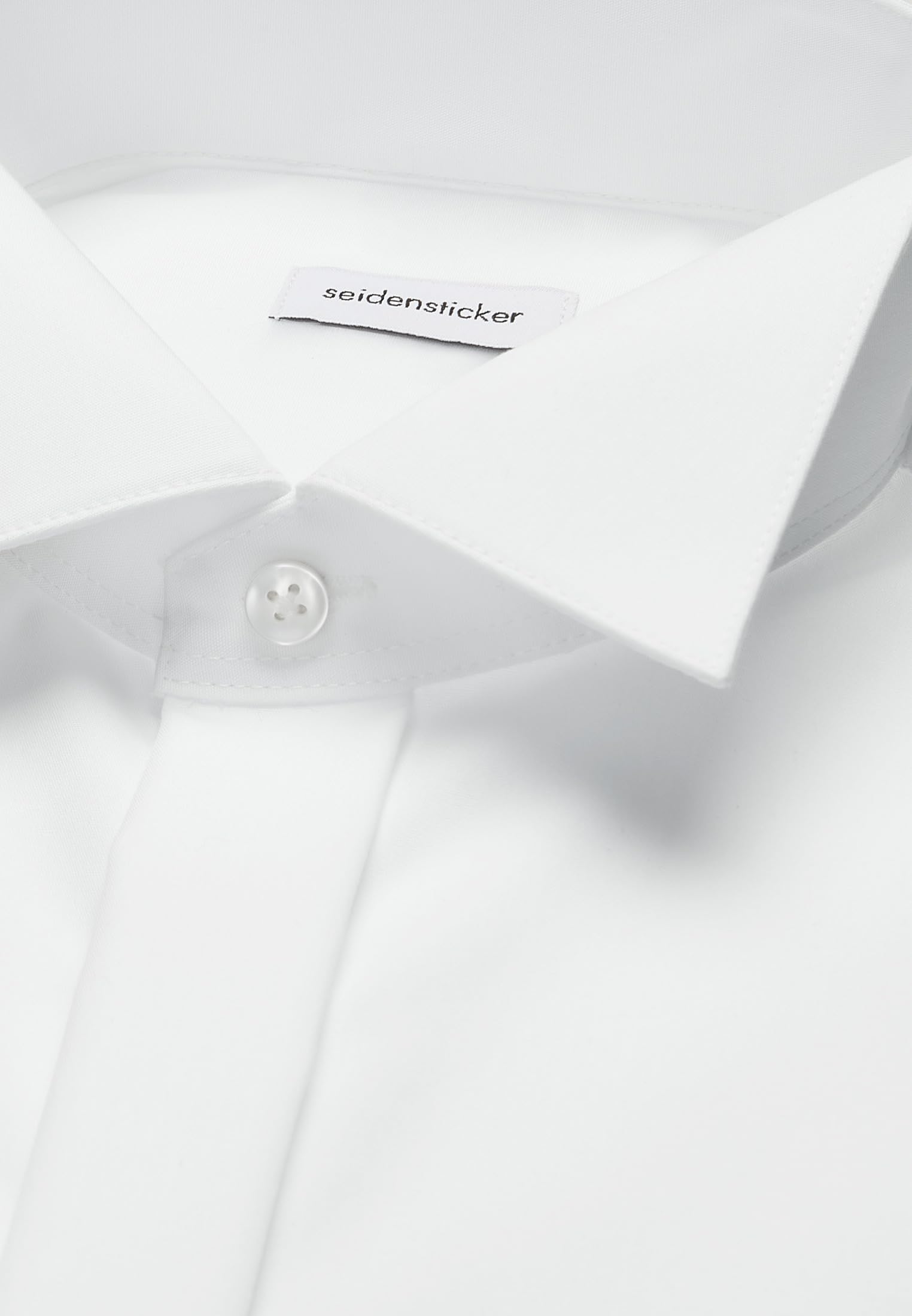 Seidensticker Camicia Business da Uomo - vestibilità Regolare - No Stiro - Collo con Patta - Maniche Lunghe - Polsini con Risvolto - 100% Cotone