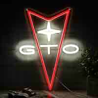 【NEONSIGN】Ne ARGO（2023 New Year Model） AHlove GTO Neon Car Signs for Store Wall Decor， Led