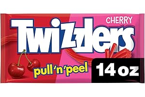 Cherry Flavored Licorice Style, Low Fat Candy Bag