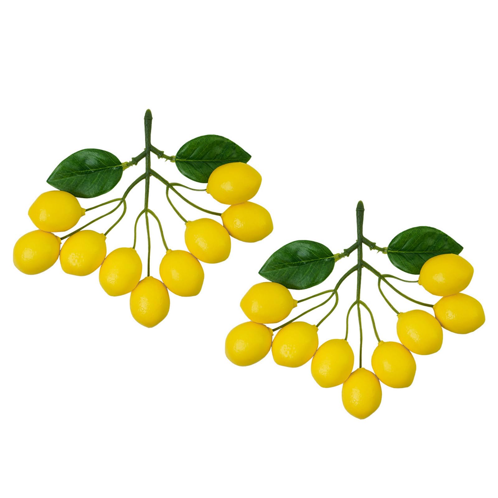 Hsioluted Colorful Artificial Lemon Chain Simulation Fruit for Home Decor Enthusiasts and Commercial Displays Photography Lemon Accessory
