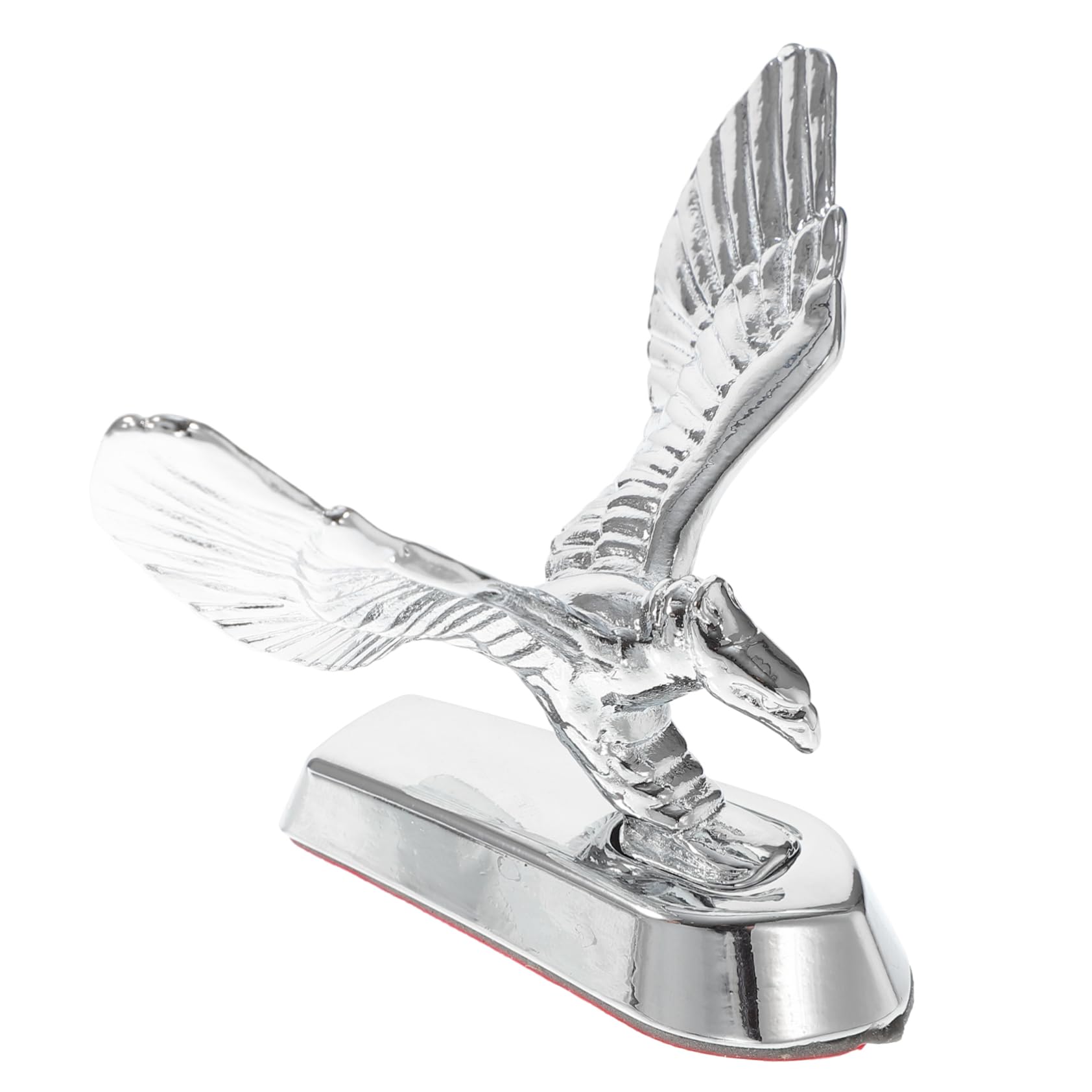 VALICLUD Motorrad-Abzeichen Adler Frontdekoration 3D Metall Emblem Für Universal Motorhauben Verzierung Wetterbeständig Motorradzubehör