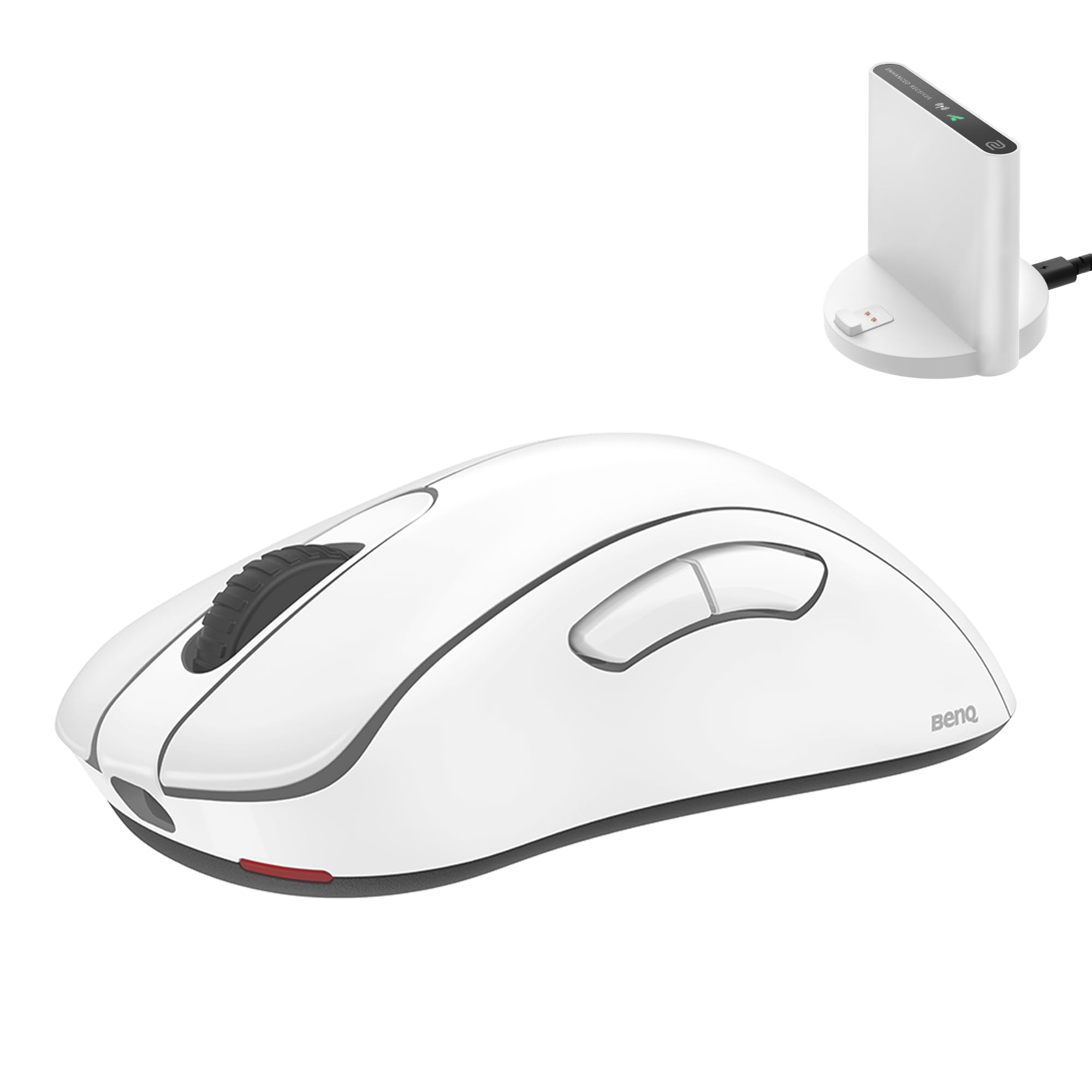 BenQ Zowie EC3-DW Wireless 4K Mouse for E-Sport White Edition