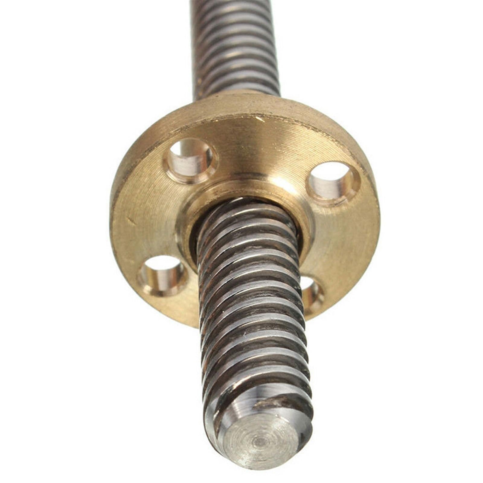 2脚まとめ買い TK052 2 Threaded Backlash Tr25x5 Trapezoidal Rod T25 Lead Screw with