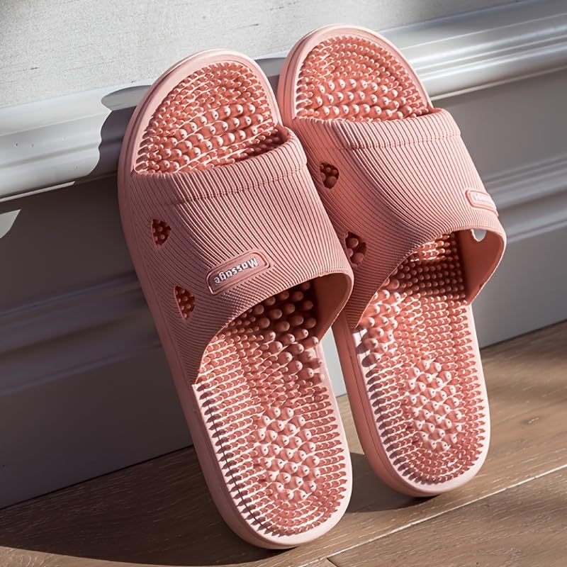 Comfortable and breathable women's slippers - simple and fashionable with anti-slip soles, protecting foot health, suitable for all seasons3