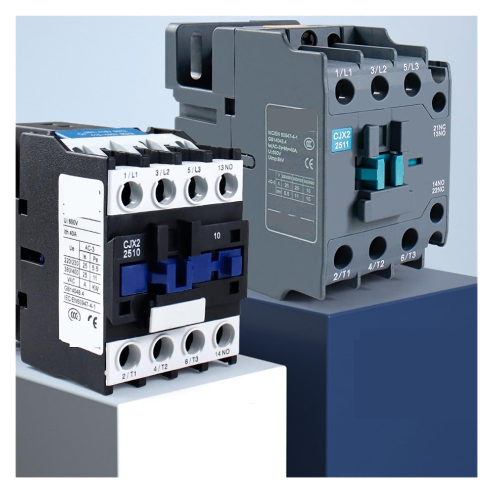 Contattore CA domestico | CJX2-0911 CJX2-1211 CJX2-1811 CJX2-2511 CJX2-3211 Trifase 24 V 36 V 110 V 220 V 380 V(CJX2-2511,380 V)