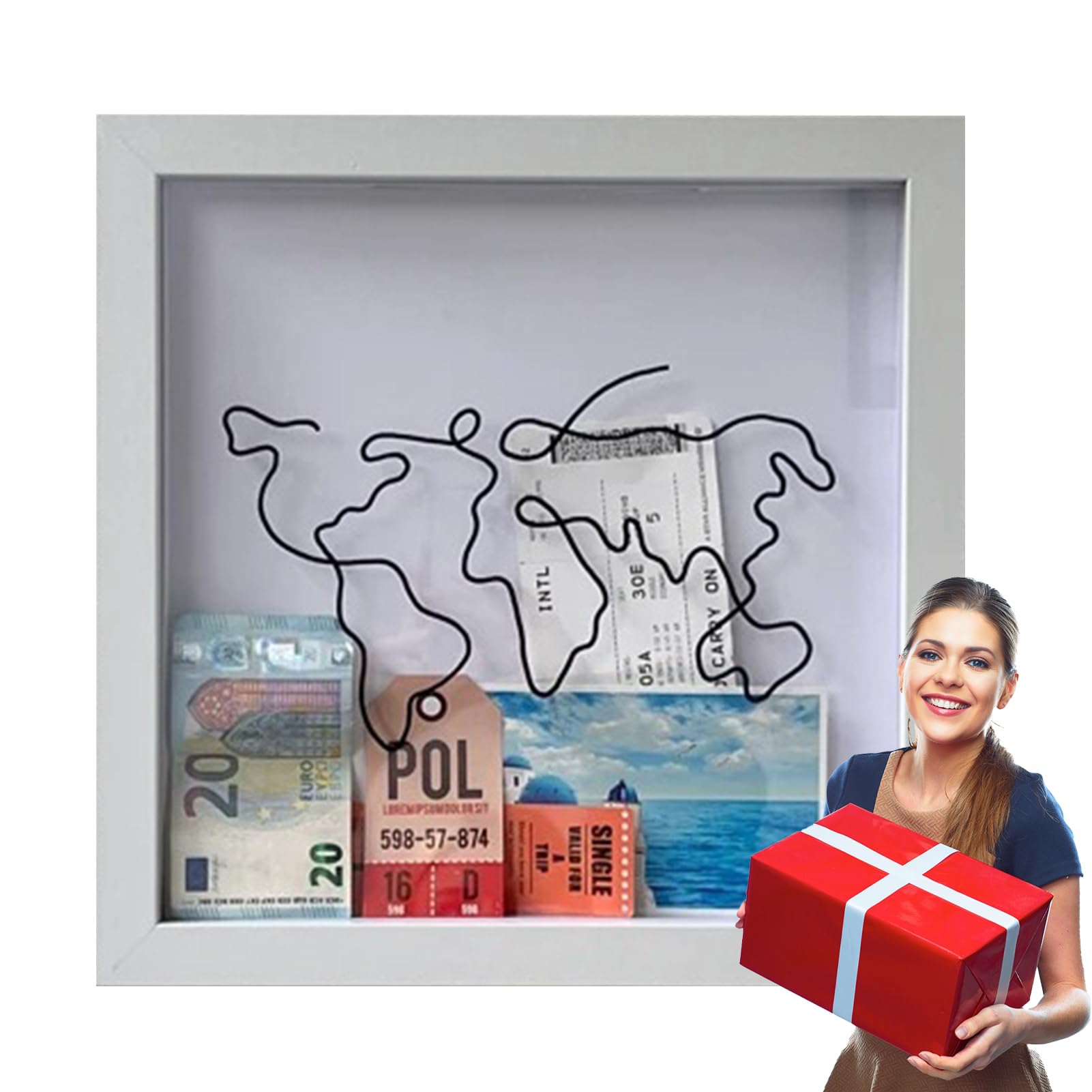 アンネームドメモリー　フィナーレイベント特典（LEDアートフレーム&色紙） アンネームドメモリー フィナーレイベント特典 LEDアートフレーム&色紙