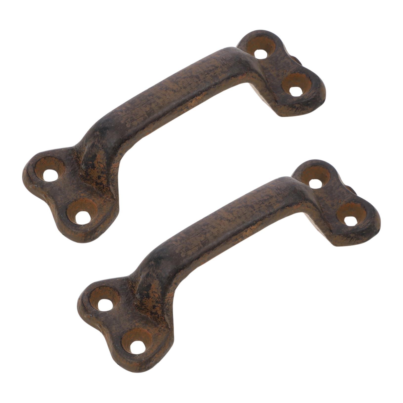 Poignées en fonte rustique style rétro pour porte de grange coulissante ou armoire antique