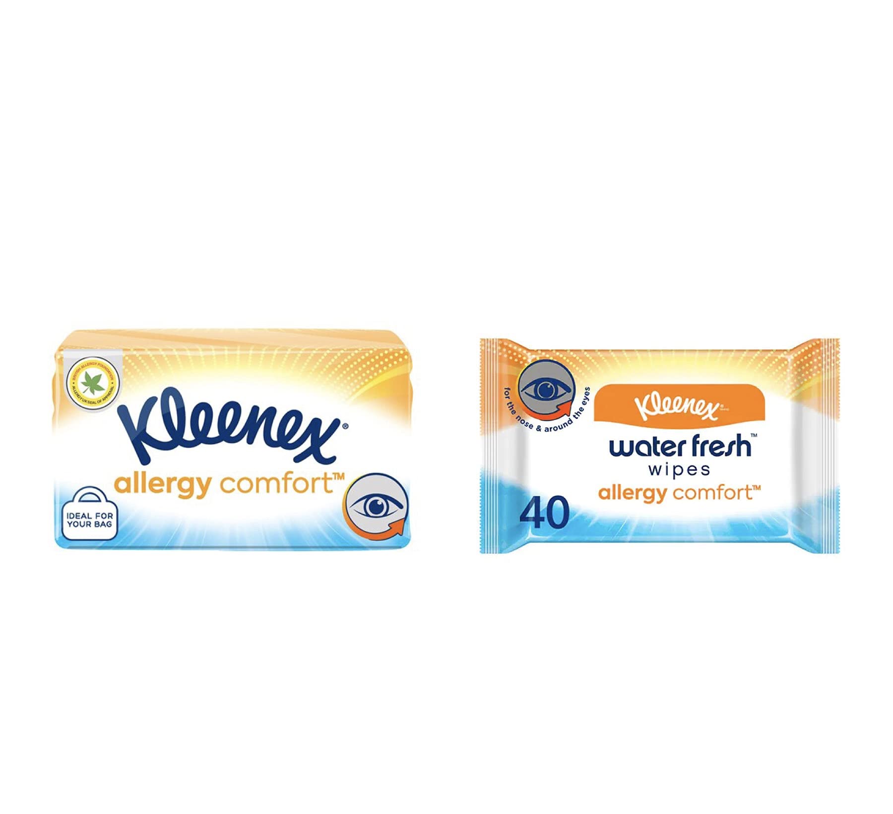 Buy Allergy Water Fresh Wipes Bundled with Allergy Tissues Soft Pack