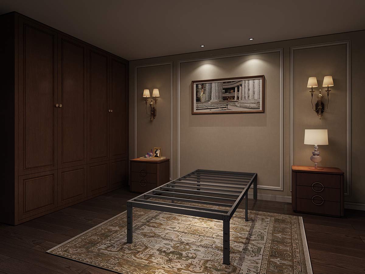 Aromustime Metal Platform Bed Frame