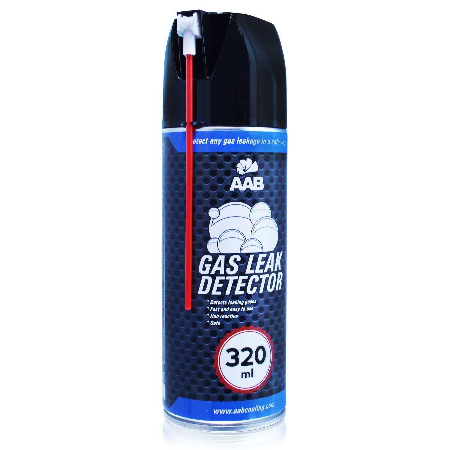 AABCOOLING Gas Leak Detector 320ml - Trabaja en Cualquier Posición, Detectores de Gas, Detector Fugas Gas Butano, Busca Fugas Gas, Detector Fugas Aire Acondicionado, Detector Gas