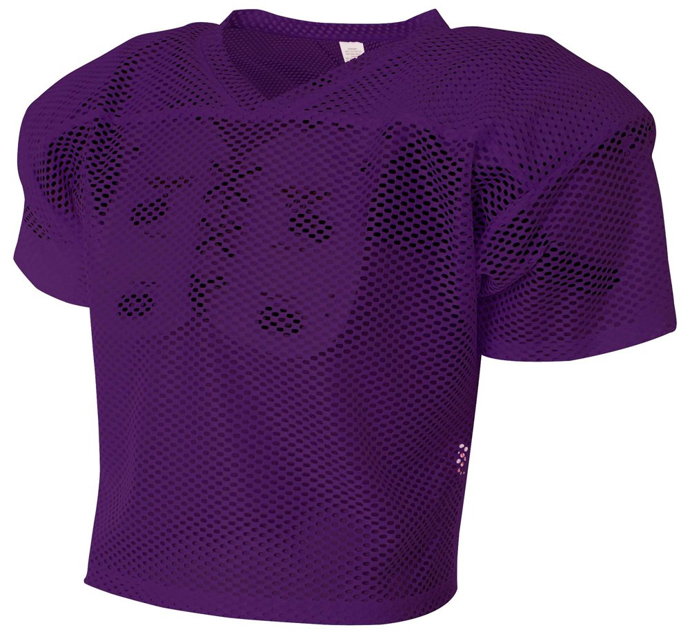 A4 Drop Ship NB4190 Youth Football All Porthole Practice Jersey