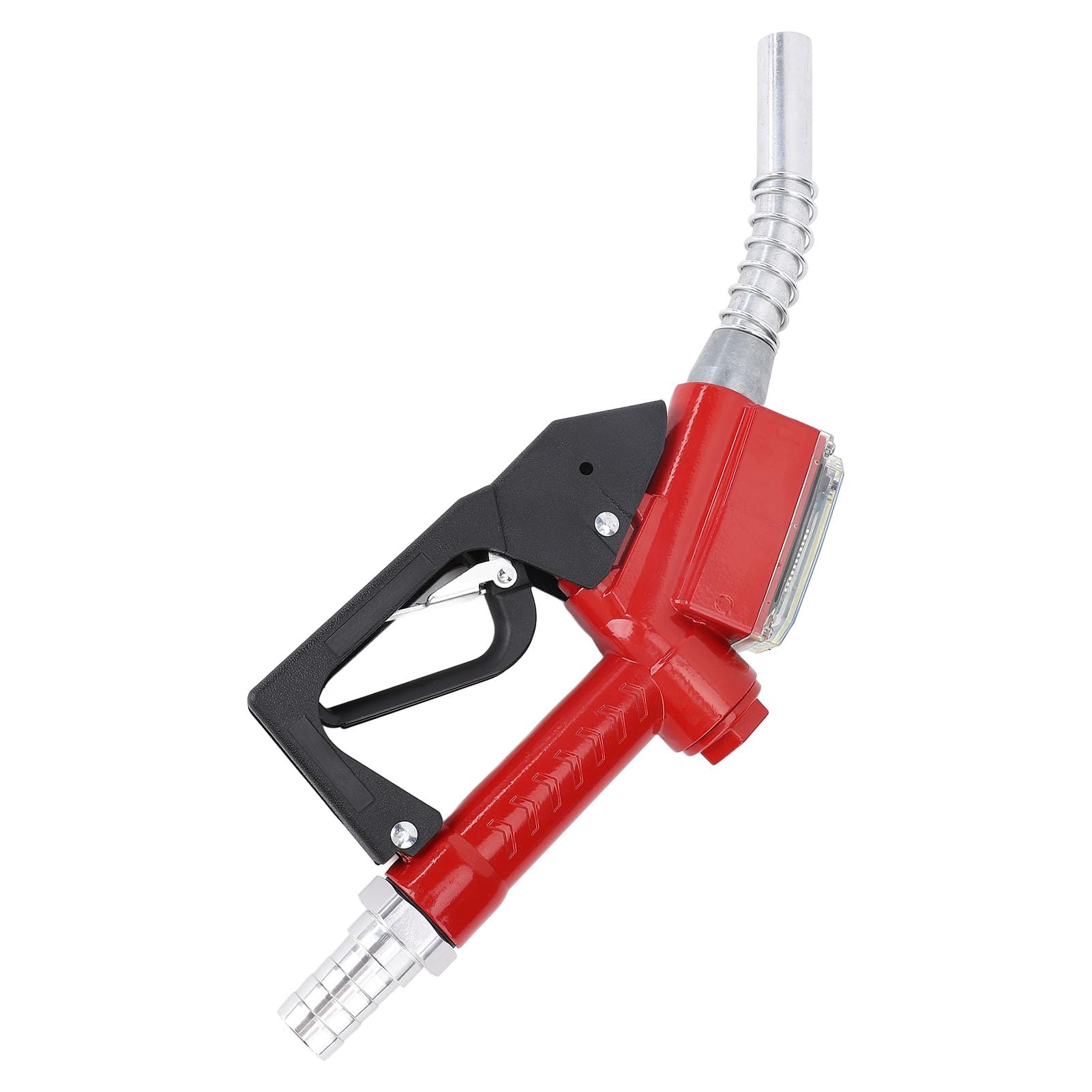 Boquilla de Repostaje de 32 Mm con Conector, Medidor Electrónico, Diseño Antifugas, Adecuada para Gasolineras, Petroleros, Tractores, Obras de Construcción