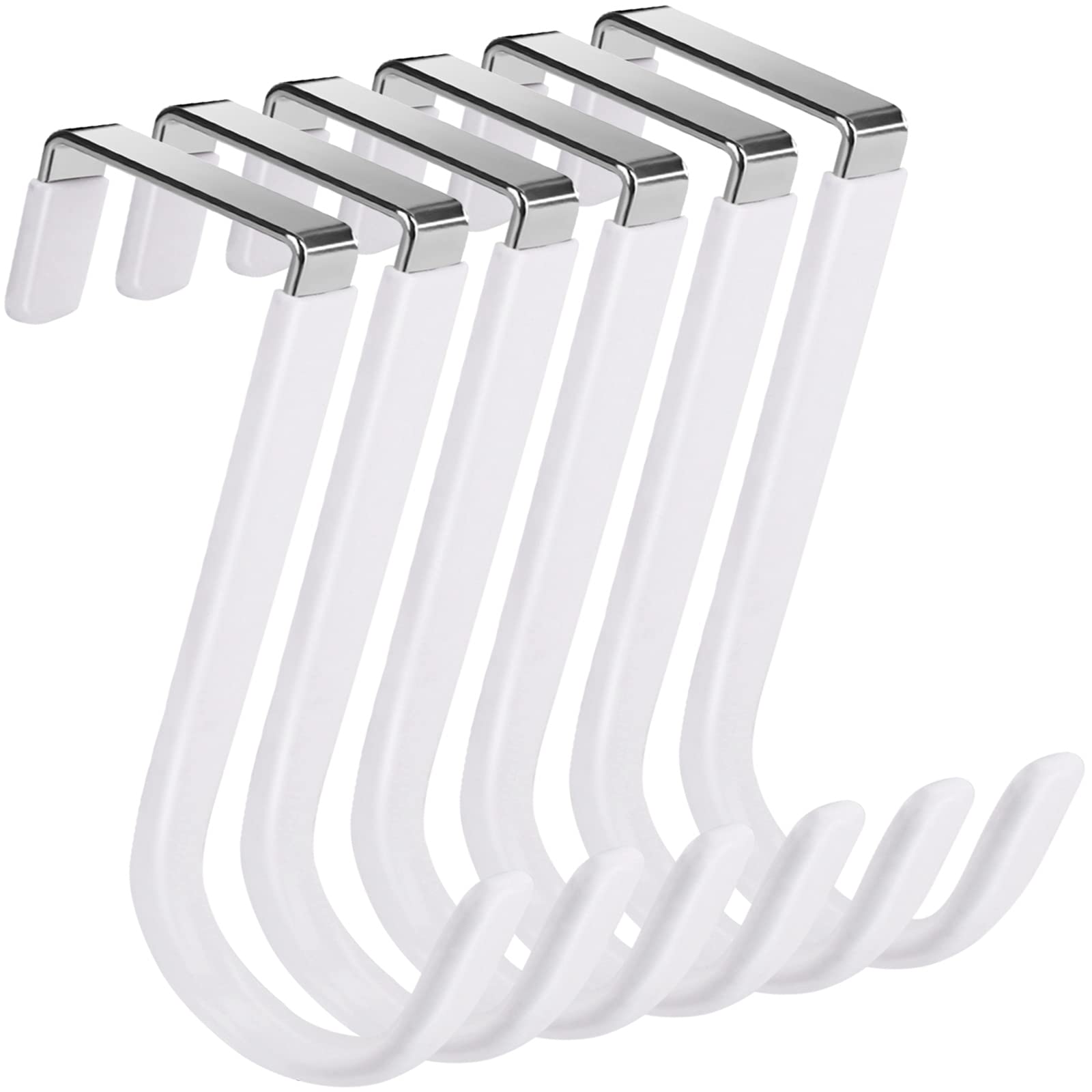 Buy HiGift 6 Packs Over Door Hooks for Hanging Clothes, Heavy Duty