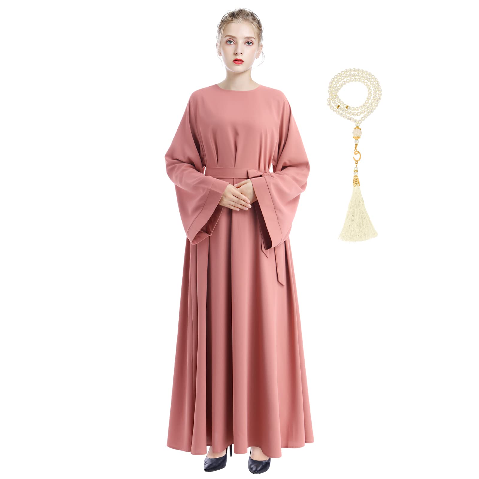 Buy Women Long Sleeve Muslim Dress Middle East Arabian Robe Islamic