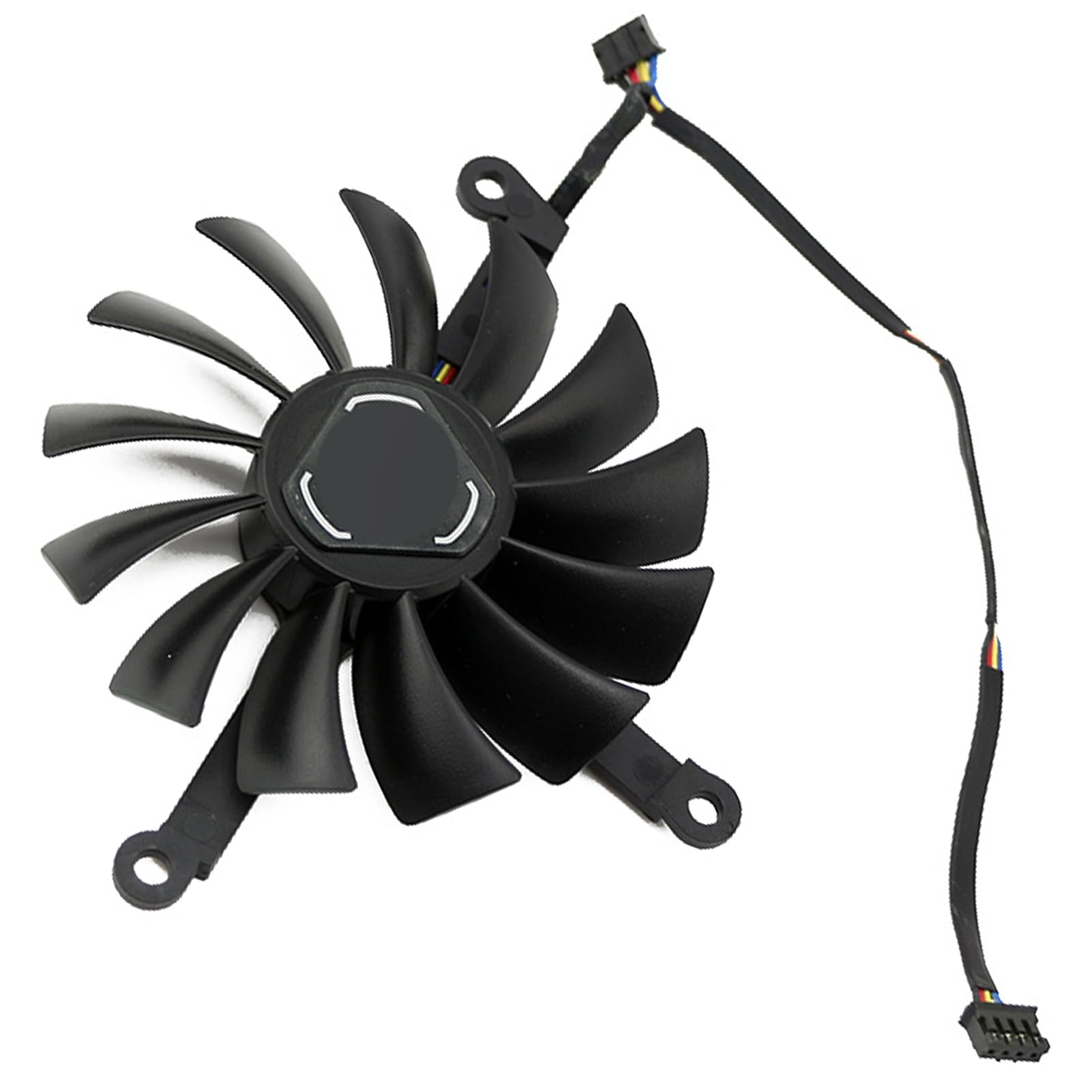 CF9015U12S 12V 0.55A 85mm 4 Pin Graphics Card Cooling Fan Replacement for XFX Radeon RX 6700 6700XT 6750XT Video Card Cooler Fans (C)