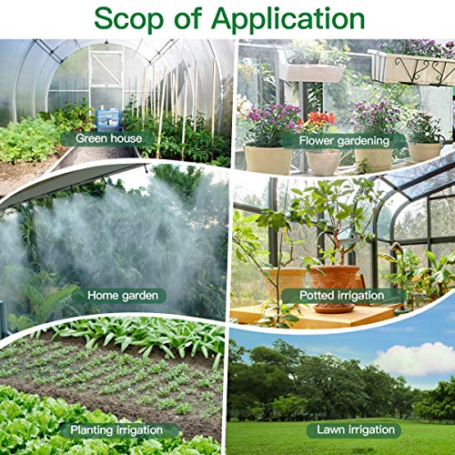 Jeteventy Hose Faucet Water Timer, Programmable Automatic Sprinkler Faucet Watering Timer for Outdoor Garden Lawn Yard Drip Irrigation Watering System