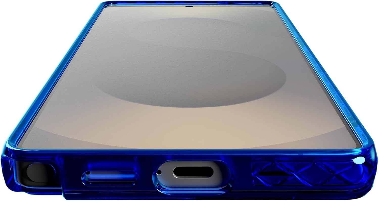 cellhelmet Altitude X Series Case in Bermuda Blue Designed for Galaxy S25 Ultra | 13-Foot Drop Test Certified | Shock & Drop Proof Durable | As Seen on Shark Tank
