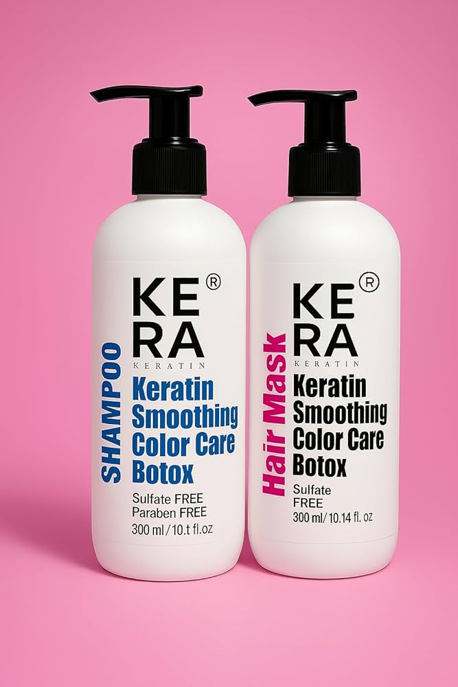 KERAFIX KERATIN POST TREATMENT SHAMPOO ANS MASK COMBO PACK OF 2