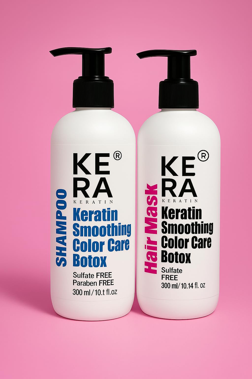 KERAFIX KERATIN POST TREATMENT SHAMPOO ANS MASK COMBO PACK OF 2
