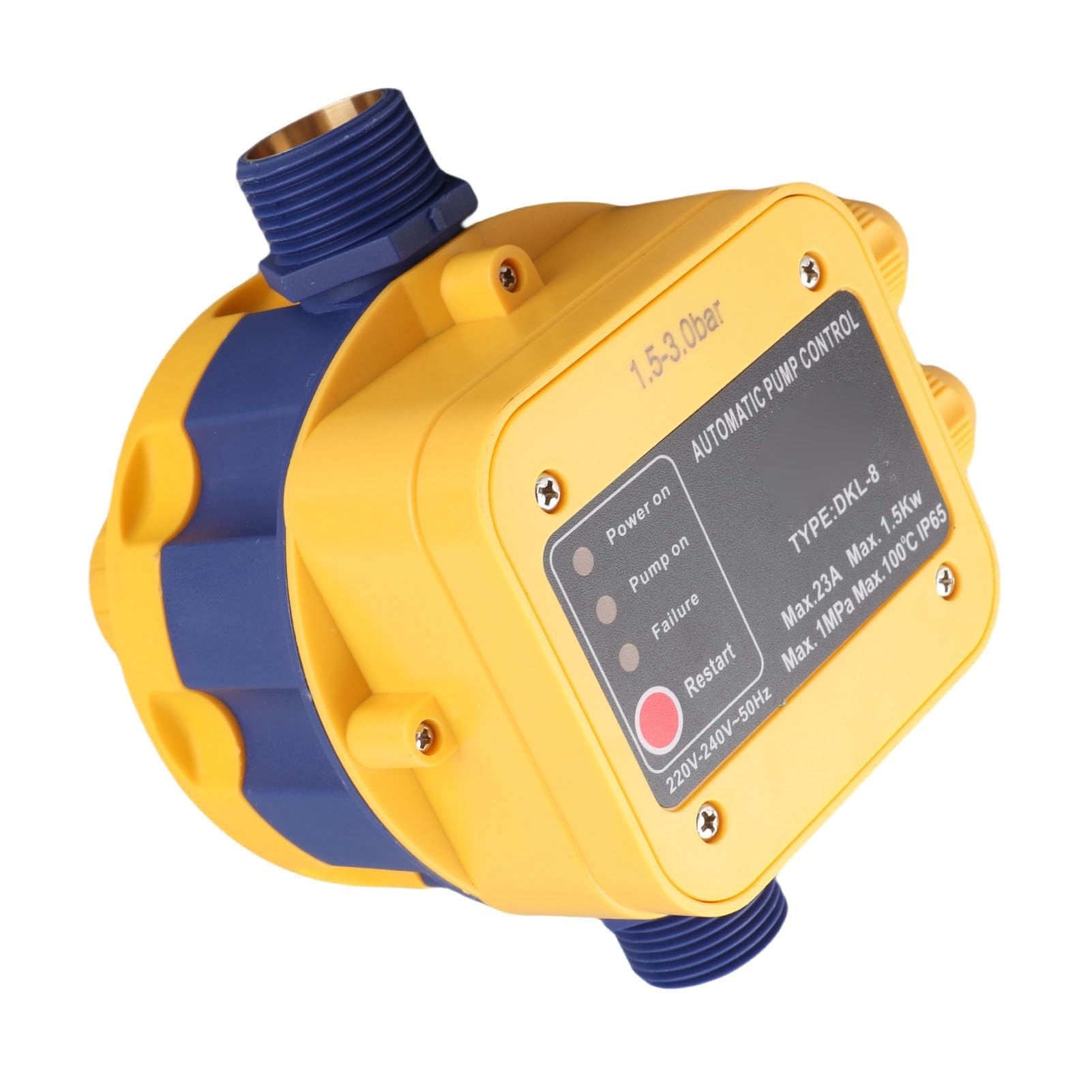 CHICIRIS Contrôleur de Pompe à Eau avec Pressostat électronique, 145PSI
