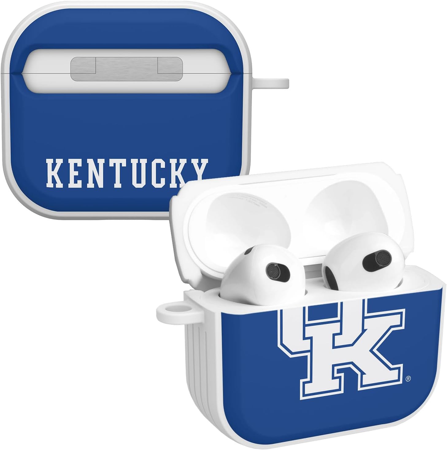 Affinity Bands Kentucky Wildcats HDX Case Cover Compatible with Apple AirPods Gen 3 (Classic)